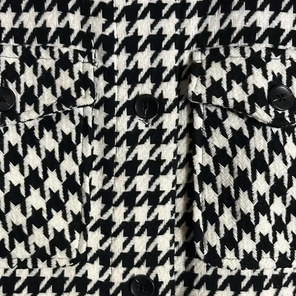 😄Patterned Plus Size Vest Pockets Buttons - Picture 2 of 3